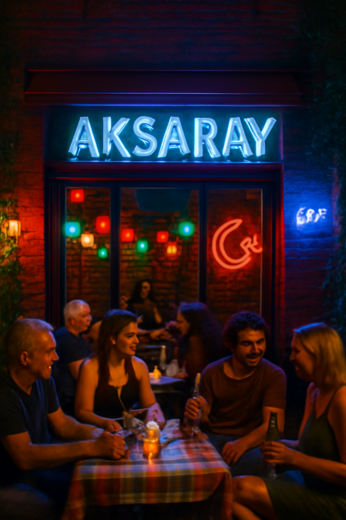 Fatih aksaray eğlence mekanları 7/24 açık 